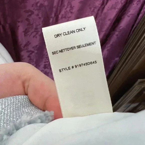 Rebecca Taylor Slub Suiting Dress Grey Tweed A Line Dress Women's Size 8 - Picture 10 of 10